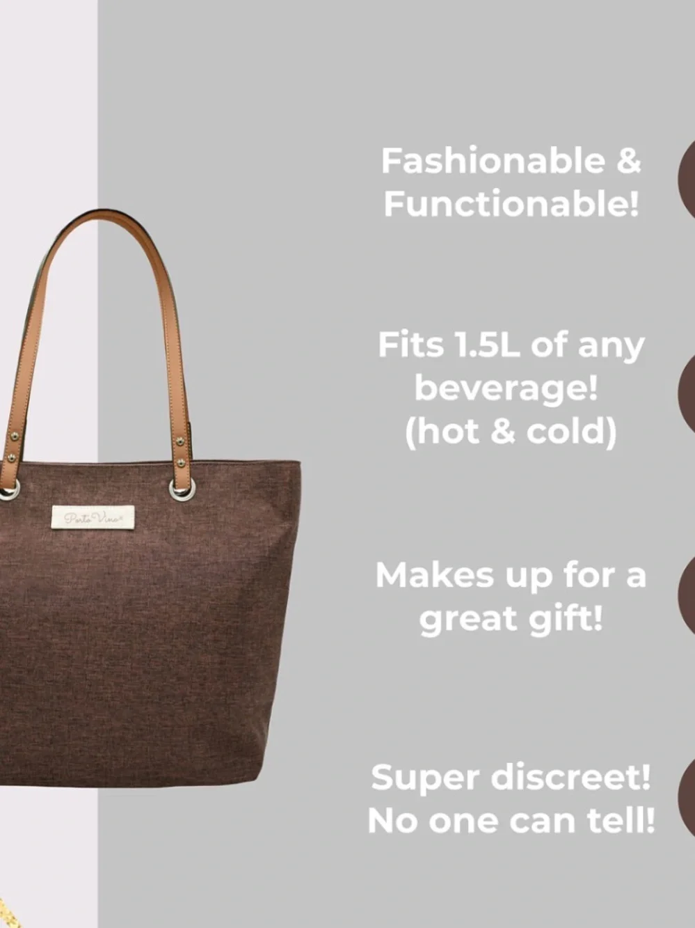 Porto Vino Wine Bag - NWT - Picture 13 of 13